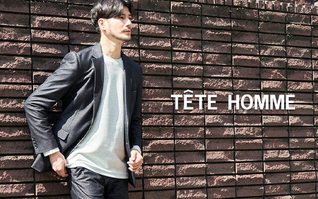 No.1876+メガネ　TETE HOMME【度数入り込み価格】